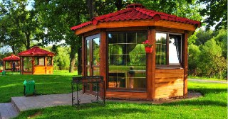 Окна для беседки, цена от 1150 в Котельниках под ключ